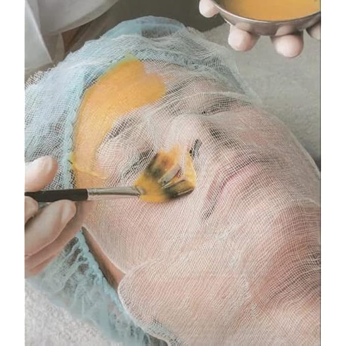 LIFESOFT GAUZE FACIAL MASK, 100% COTTON GAUZE FACIAL PAPER SHEET FOR FACIAL SPA, HIGH FREQUENCY TREATMENTS 100 COUNT (1 PACK) - Image 2